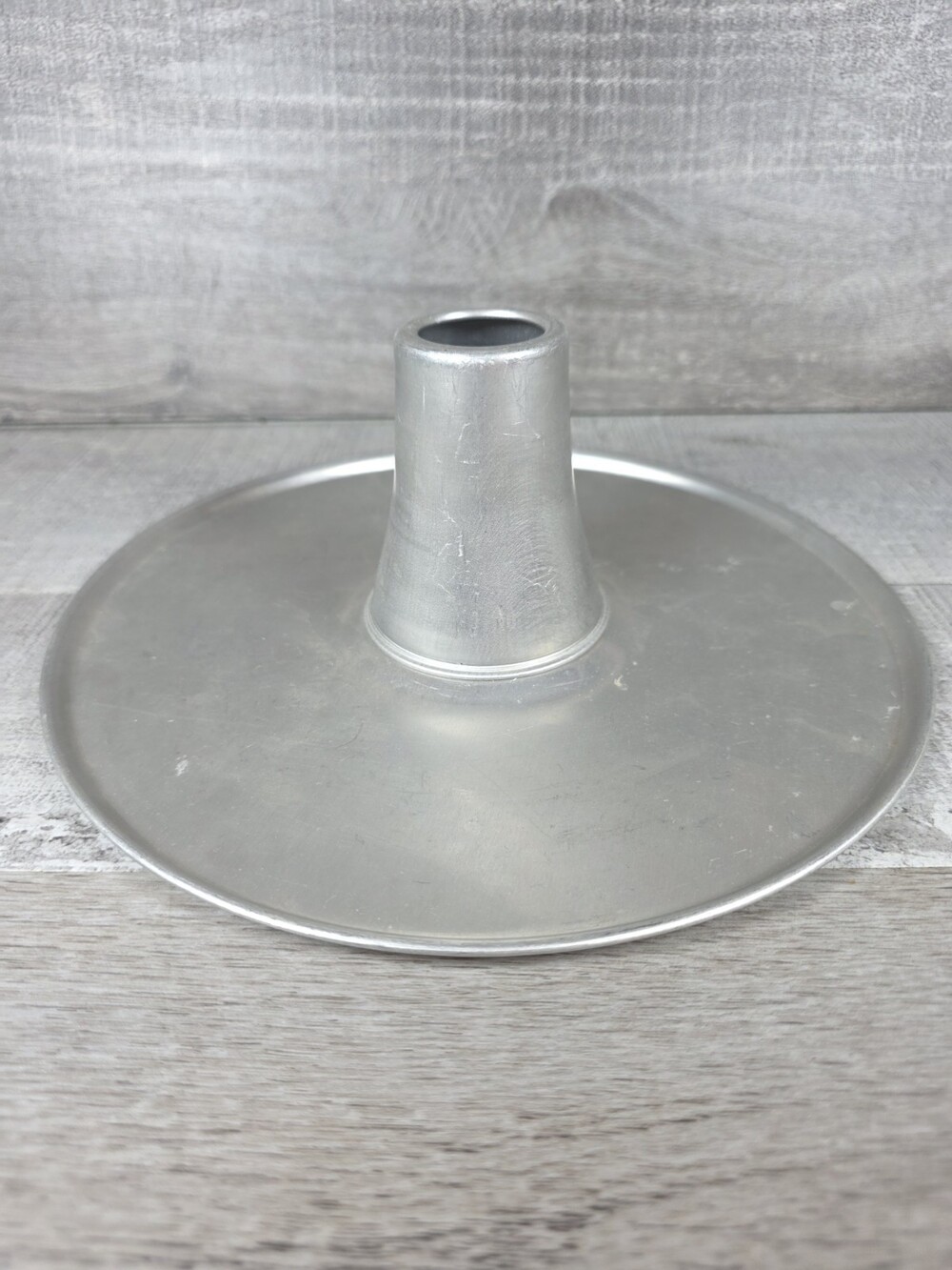 Vintage Aluminum Angel Food Cake Pan Insert Center Tube Baking Piece b30